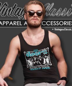 The Doors World Tour 1968 Tank Top Racerback