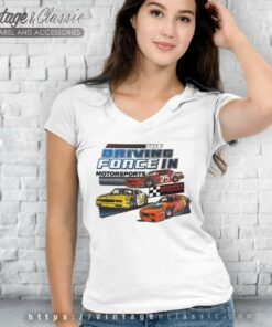 The Driving Force In Motorsport V Neck TShirt