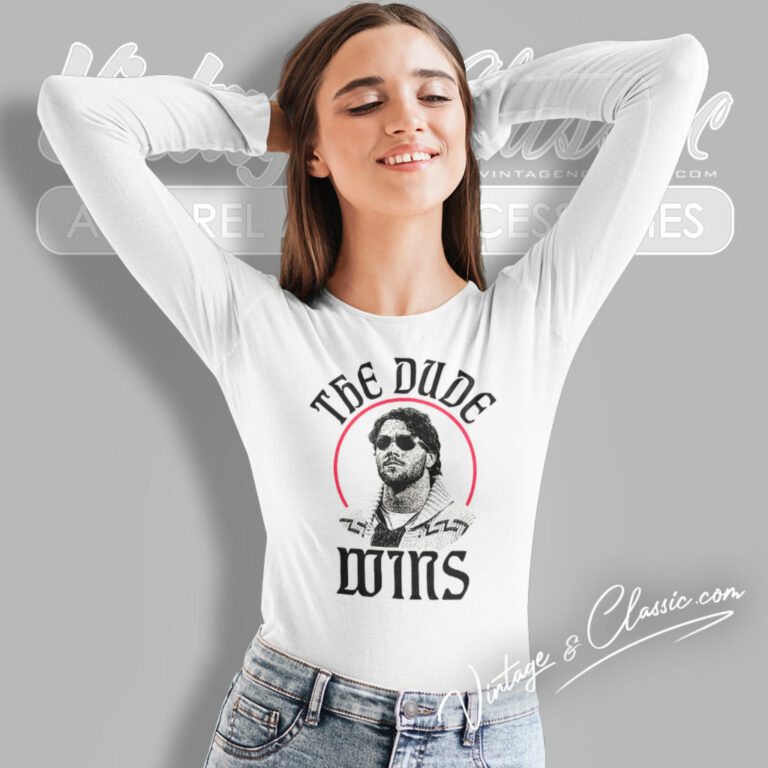 The Dude Wins Buffalo Bills Long Sleeve Tee The Dude Wins Buffalo Bills Long Sleeve Tee
