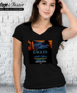 The Eagles Hotel California Concert Shirt. 2023 US Tour Poster Tshirt 4 The Eagles Hotel California Concert Shirt 2023 US Tour Poster Vneck