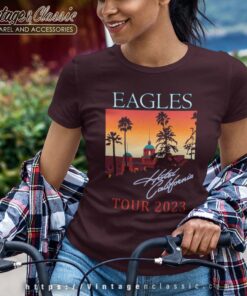 The Eagles Hotel California Tour 2023 Tshirt Women