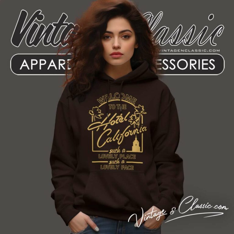 The Eagles Inspired Hotel California Hoodie The Eagles Inspired Hotel California Hoodie