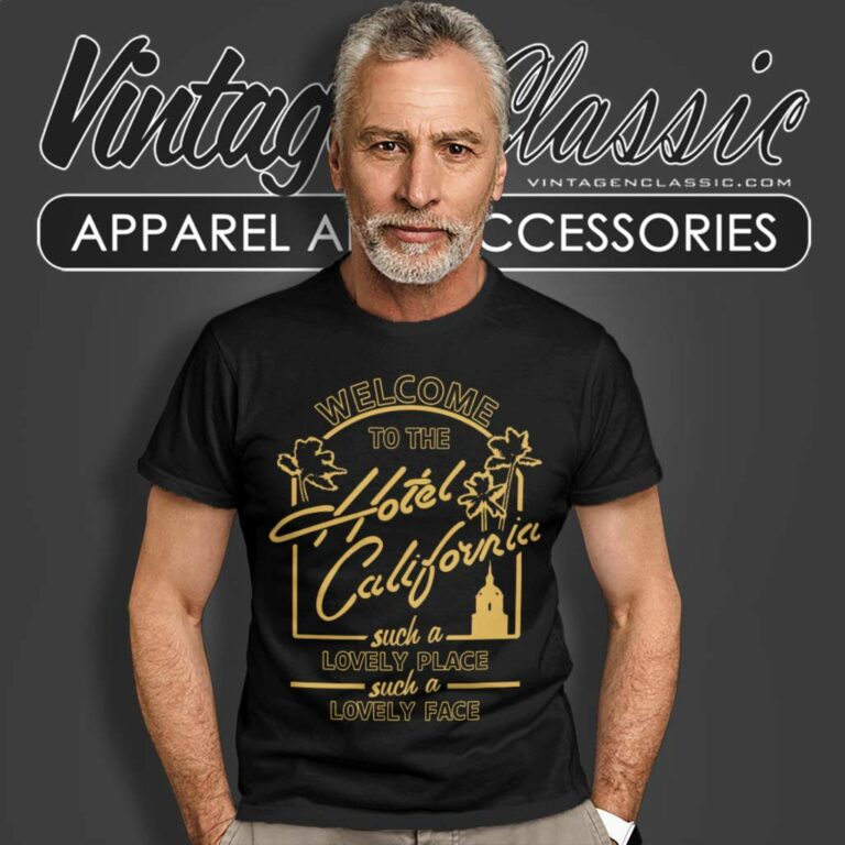 The Eagles Inspired Hotel California T Shirt The Eagles Inspired Hotel California T Shirt