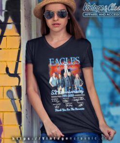 The Eagles Shirt Band Rock Music V Neck TShirt