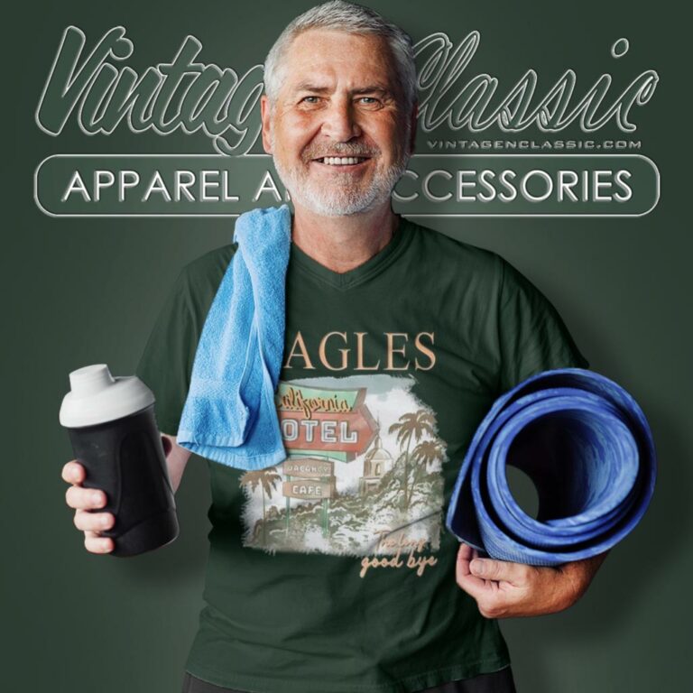 The Eagles The Long Goodbye Tour 2023 V Neck TShirt The Eagles The Long Goodbye Tour 2023 V Neck TShirt