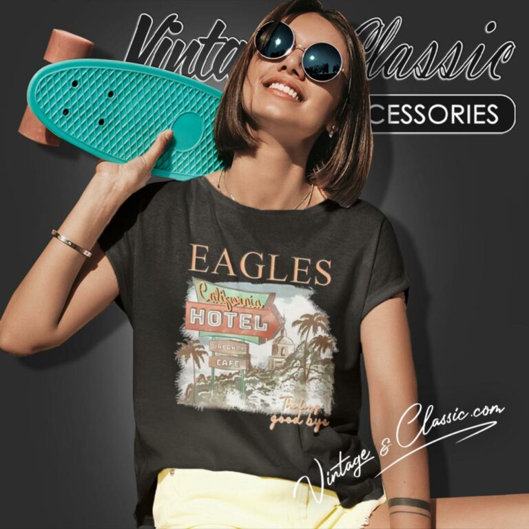 The Eagles The Long Goodbye Tour 2023 Women T Shirt The Eagles The Long Goodbye Tour 2023 Women T Shirt