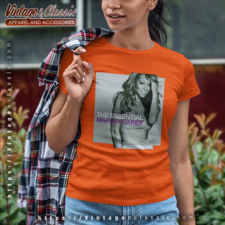 The Essential Mariah Carey Album Cover Women TShirt The Essential Mariah Carey Album Cover Women TShirt