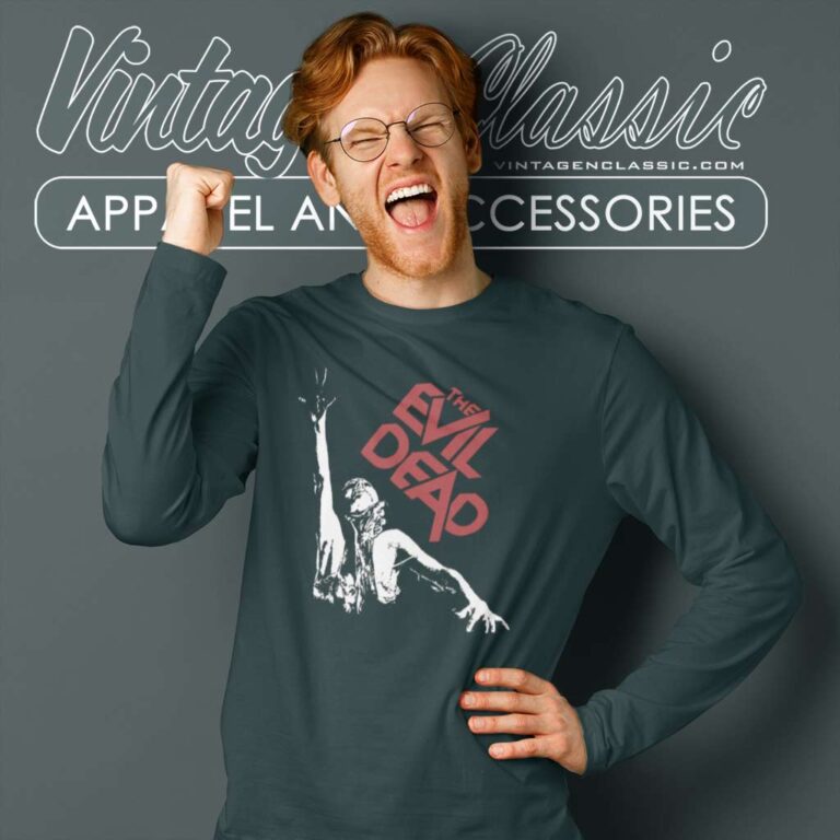 The Evil Dead Army Of Darkness Long Sleeve Tee The Evil Dead Army Of Darkness Long Sleeve Tee