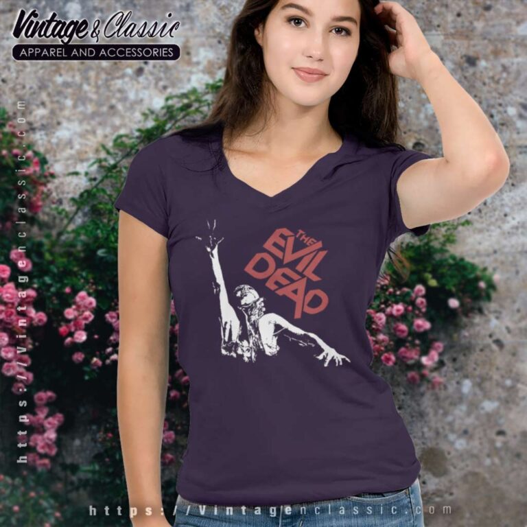 The Evil Dead Army Of Darkness V Neck TShirt The Evil Dead Army Of Darkness V Neck TShirt