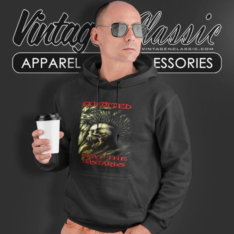 The Exploited Album Cover Hoodie The Exploited Album Cover Hoodie