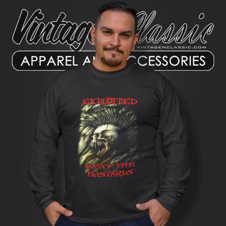 The Exploited Album Cover Long Sleeve Tee The Exploited Album Cover Long Sleeve Tee