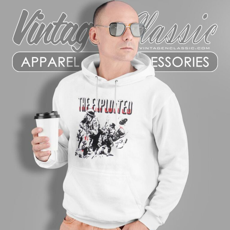 The Exploited Army Life Hoodie The Exploited Army Life Hoodie