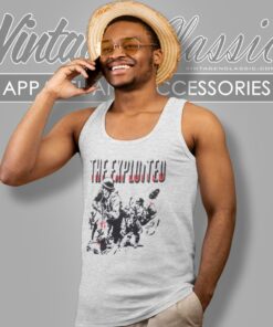 The Exploited Army Life Tank Top Racerback