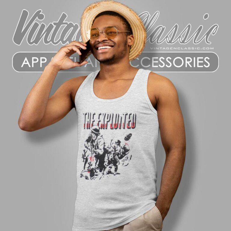 The Exploited Army Life Tank Top Racerback The Exploited Army Life Tank Top Racerback