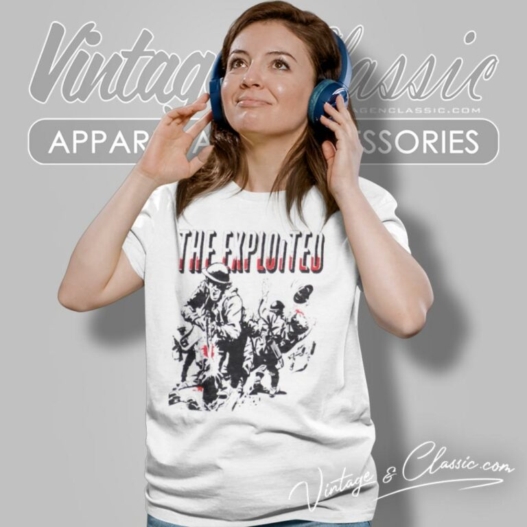 The Exploited Army Life Women T Shirt The Exploited Army Life Women T Shirt