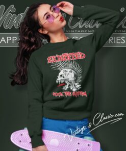 The Exploited Fuck System Shirt 4 The Exploited Fuck System Sweatshirt