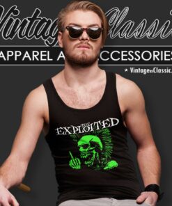 The Exploited Middle Finger Tank Top Racerback
