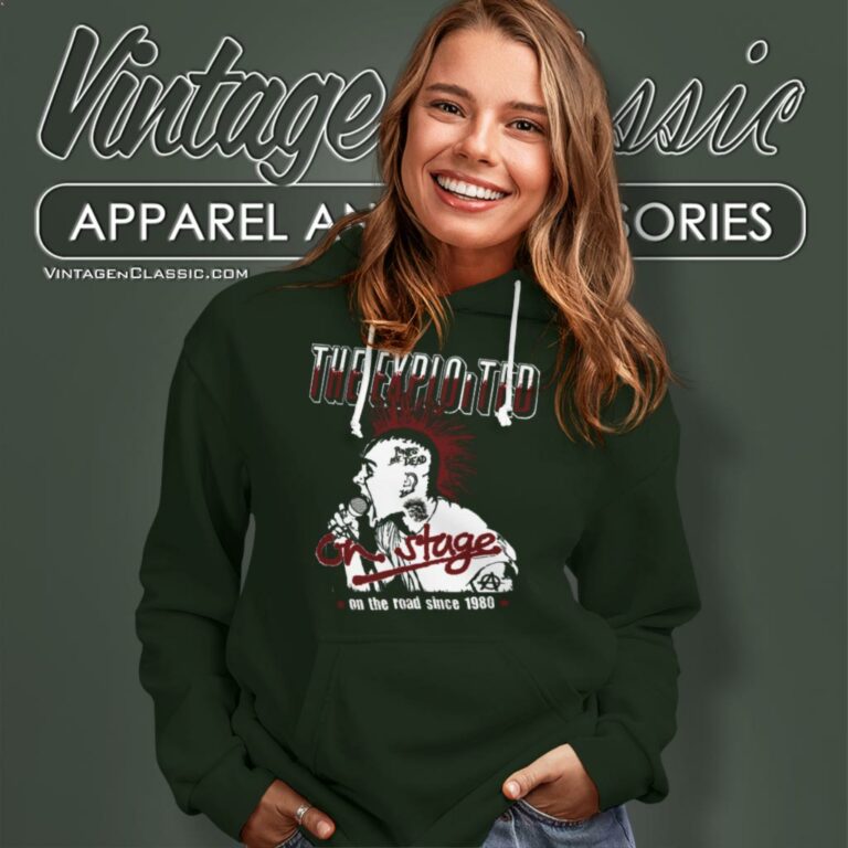 The Exploited On Stage Hoodie The Exploited On Stage Hoodie