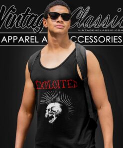 The Exploited Shirt Beat The Bastards Tank Top Racerback