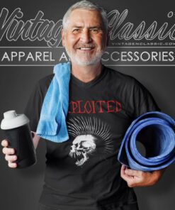 The Exploited Shirt Beat The Bastards V Neck TShirt