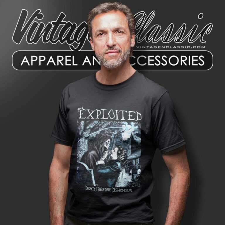 The Exploited Shirt Death Before Dishonour T Shirt The Exploited Shirt Death Before Dishonour T Shirt