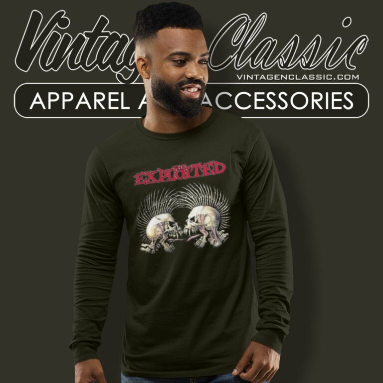 The Exploited Shirt Fuck The System Long Sleeve Tee The Exploited Shirt Fuck The System Long Sleeve Tee