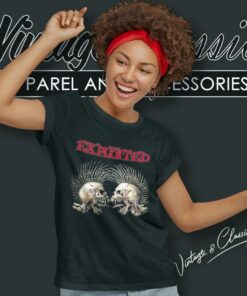 The Exploited Shirt Fuck The System 8 The Exploited Shirt Fuck The System Women T Shirt