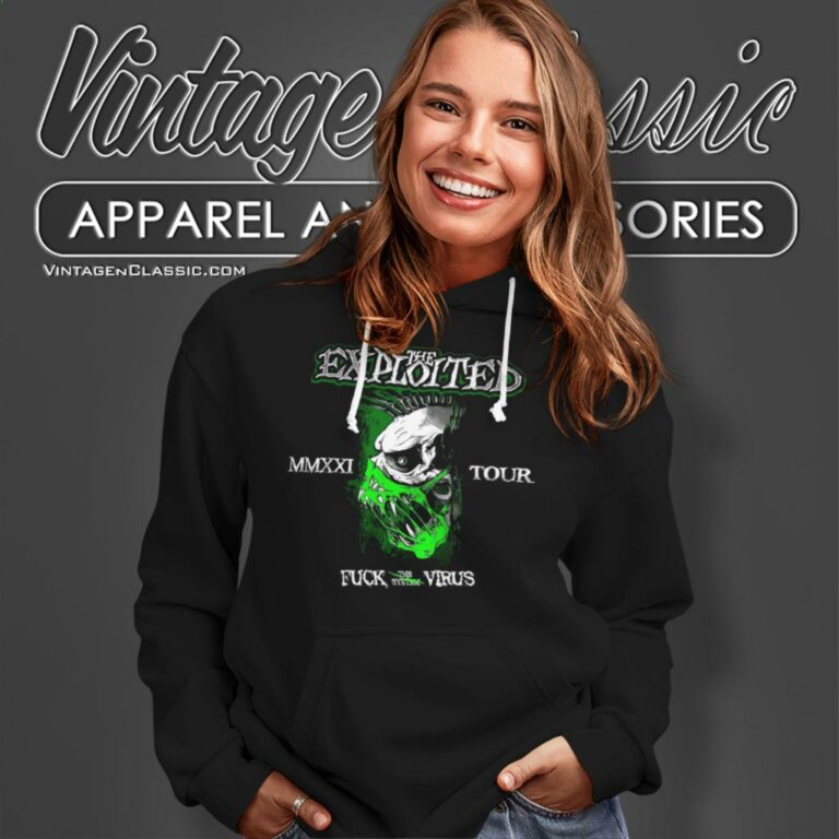 The Exploited Shirt Fuck The Virus Hoodie The Exploited Shirt Fuck The Virus Hoodie