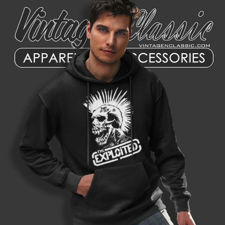 The Exploited Shirt Punk Is Not Dead Hoodie The Exploited Shirt Punk Is Not Dead Hoodie