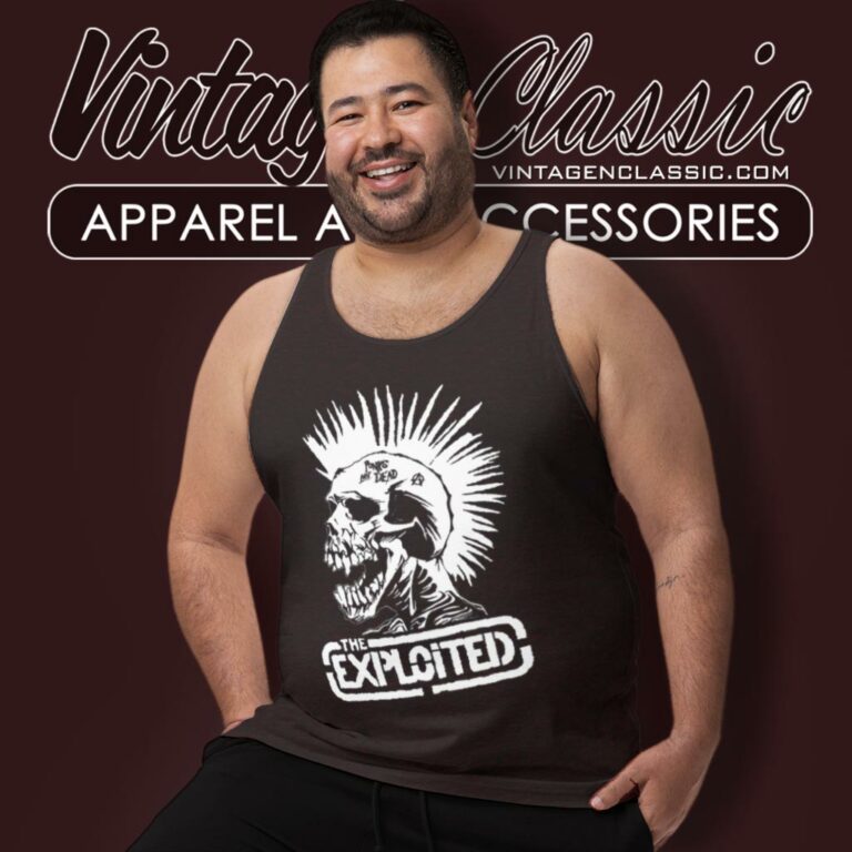 The Exploited Shirt Punk Is Not Dead Tank Top Racerback The Exploited Shirt Punk Is Not Dead Tank Top Racerback