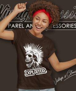 The Exploited Shirt Punk Is Not Dead Women T Shirt