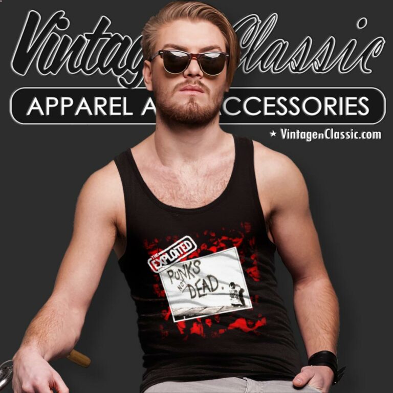 The Exploited Shirt Punks Not Dead Tank Top Racerback The Exploited Shirt Punks Not Dead Tank Top Racerback