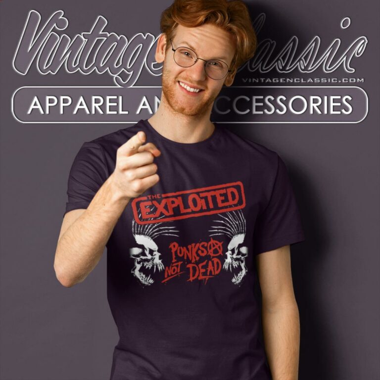 The Exploited Skulls T Shirt The Exploited Skulls T Shirt