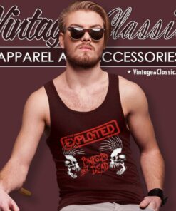 The Exploited Skulls Tank Top Racerback