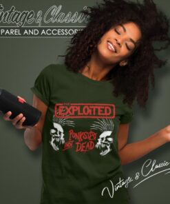The Exploited Skulls Women T Shirt