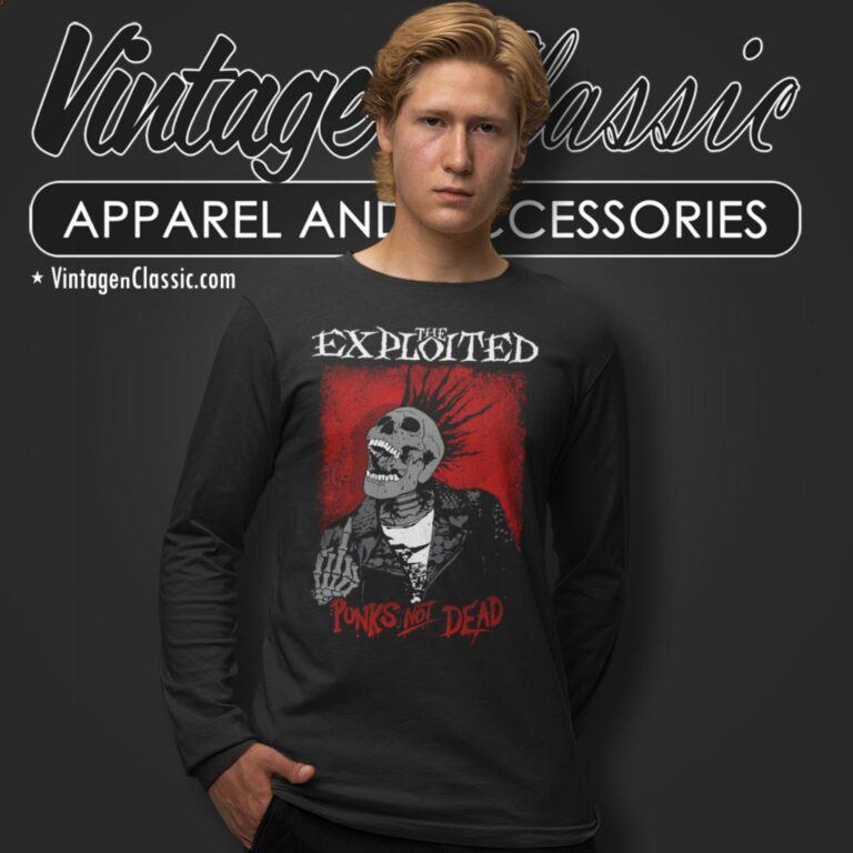 The Exploited Splatter Long Sleeve Tee The Exploited Splatter Long Sleeve Tee