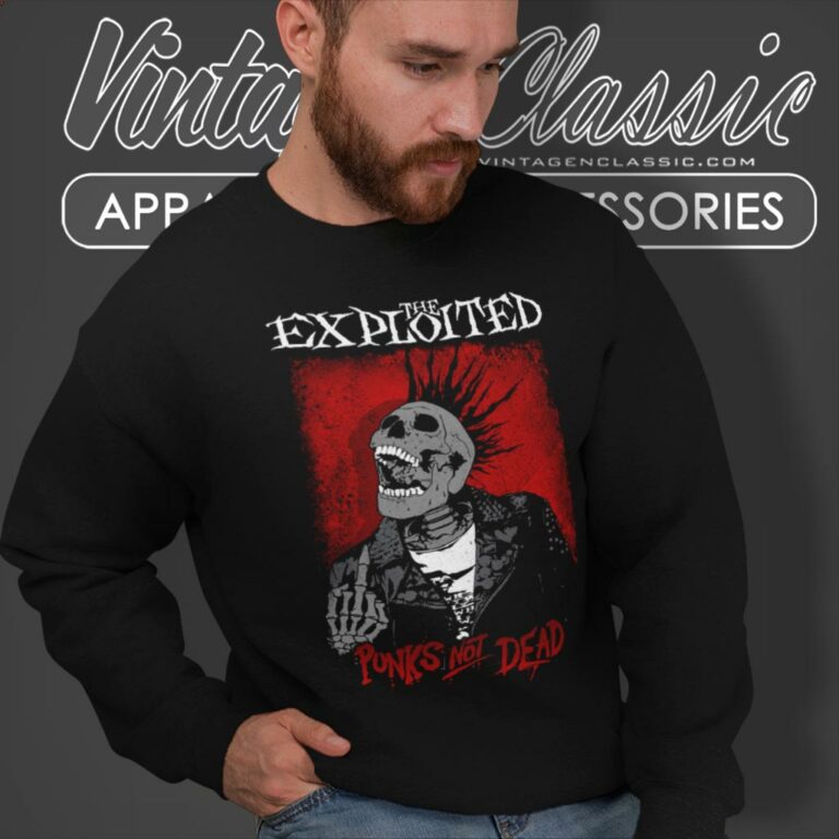 The Exploited Splatter Sweatshirt The Exploited Splatter Sweatshirt