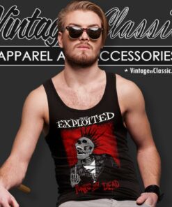 The Exploited Splatter Tank Top Racerback