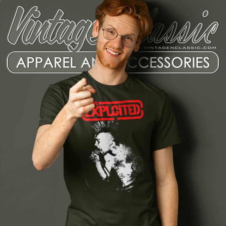 The Exploited Wattie T Shirt The Exploited Wattie T Shirt