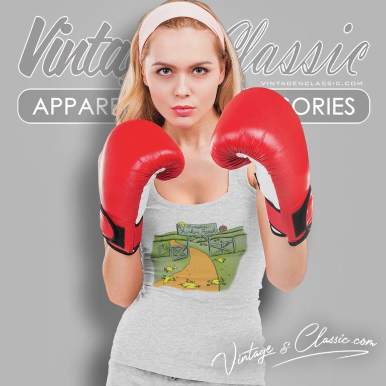 The Far Side By Gary Larson Boneless Chicken Ranch Tank Top Racerback The Far Side By Gary Larson Boneless Chicken Ranch Tank Top Racerback