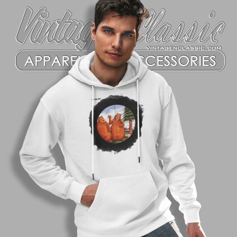 The Far Side Gary Larson Bears Target Hunt Hoodie The Far Side Gary Larson Bears Target Hunt Hoodie