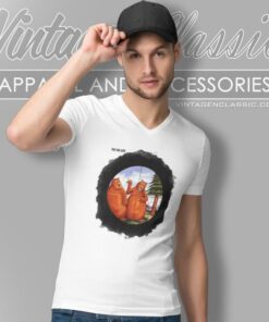 The Far Side Gary Larson Bears Target Hunt Shirt 4 The Far Side Gary Larson Bears Target Hunt V Neck TShirt