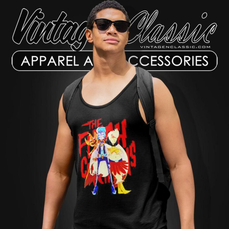 The Flesh Curtains World Tour Rick And Morty Tank Top Racerback The Flesh Curtains World Tour Rick And Morty Tank Top Racerback