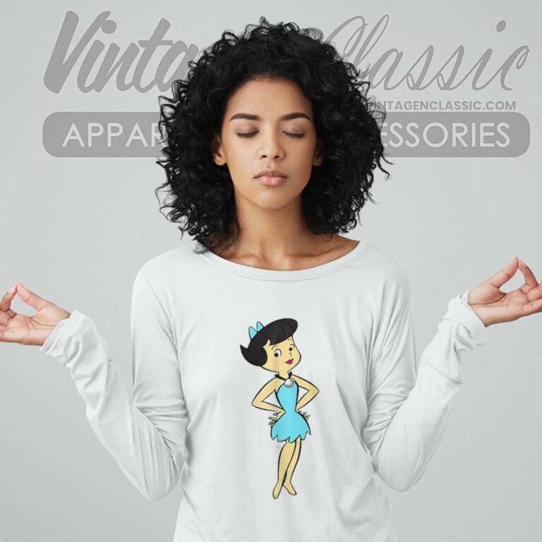 The Flintstones Betty Rubble Big Solo Shot Long Sleeve Tee The Flintstones Betty Rubble Big Solo Shot Long Sleeve Tee