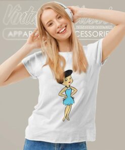 The Flintstones Betty Rubble Big Solo Shot Women TShirt