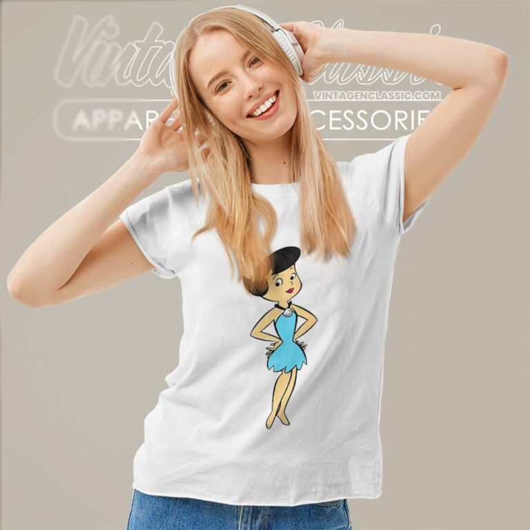 The Flintstones Betty Rubble Big Solo Shot Women TShirt The Flintstones Betty Rubble Big Solo Shot Women TShirt