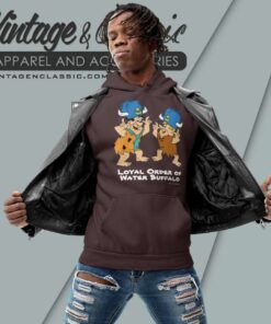 The Flintstones Fred Barney Water Buffalo Dance Hoodie