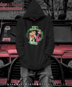 The Flintstones Happy Holidays From Bedrock Hoodie