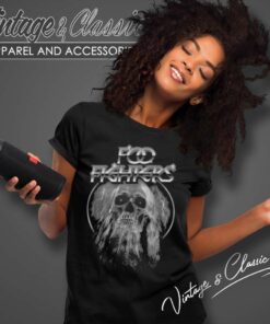 The Foo Fighters Bearded Skull Shirt 6 The Foo Fighters Bearded Skull Women TShirt