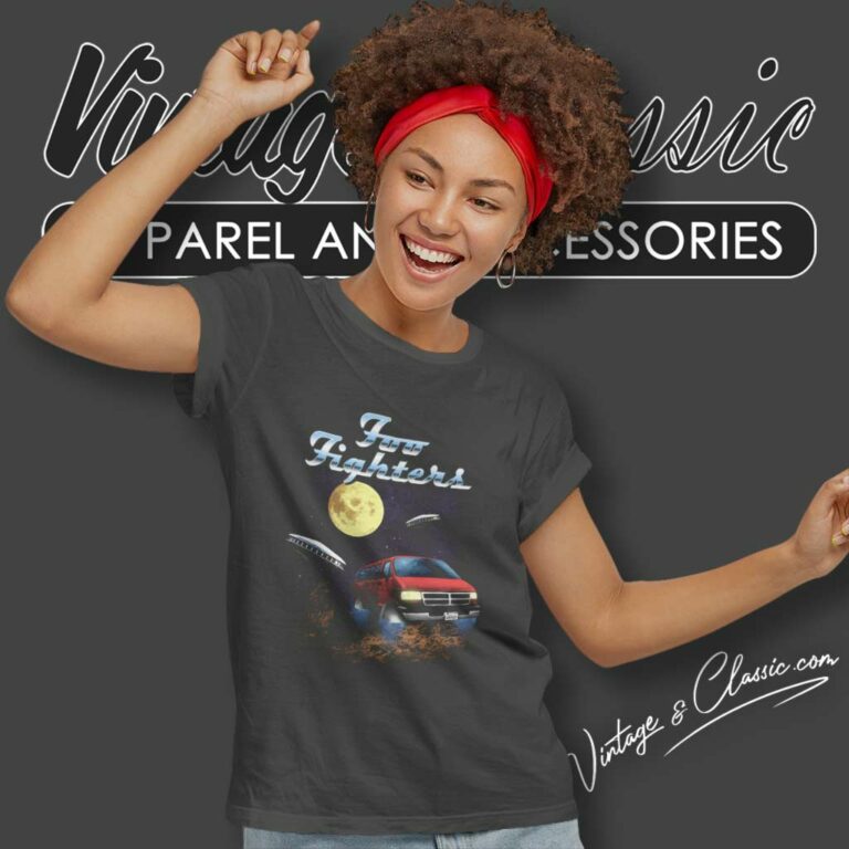 The Foo Fighters Van Tour Shirt Announce 25th Anniversary Women TShirt The Foo Fighters Van Tour Shirt Announce 25th Anniversary Women TShirt